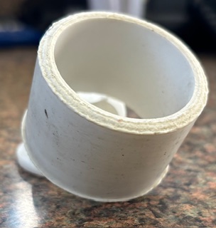 PVC Rollers for 3/8" chain x 1 1/2" Long