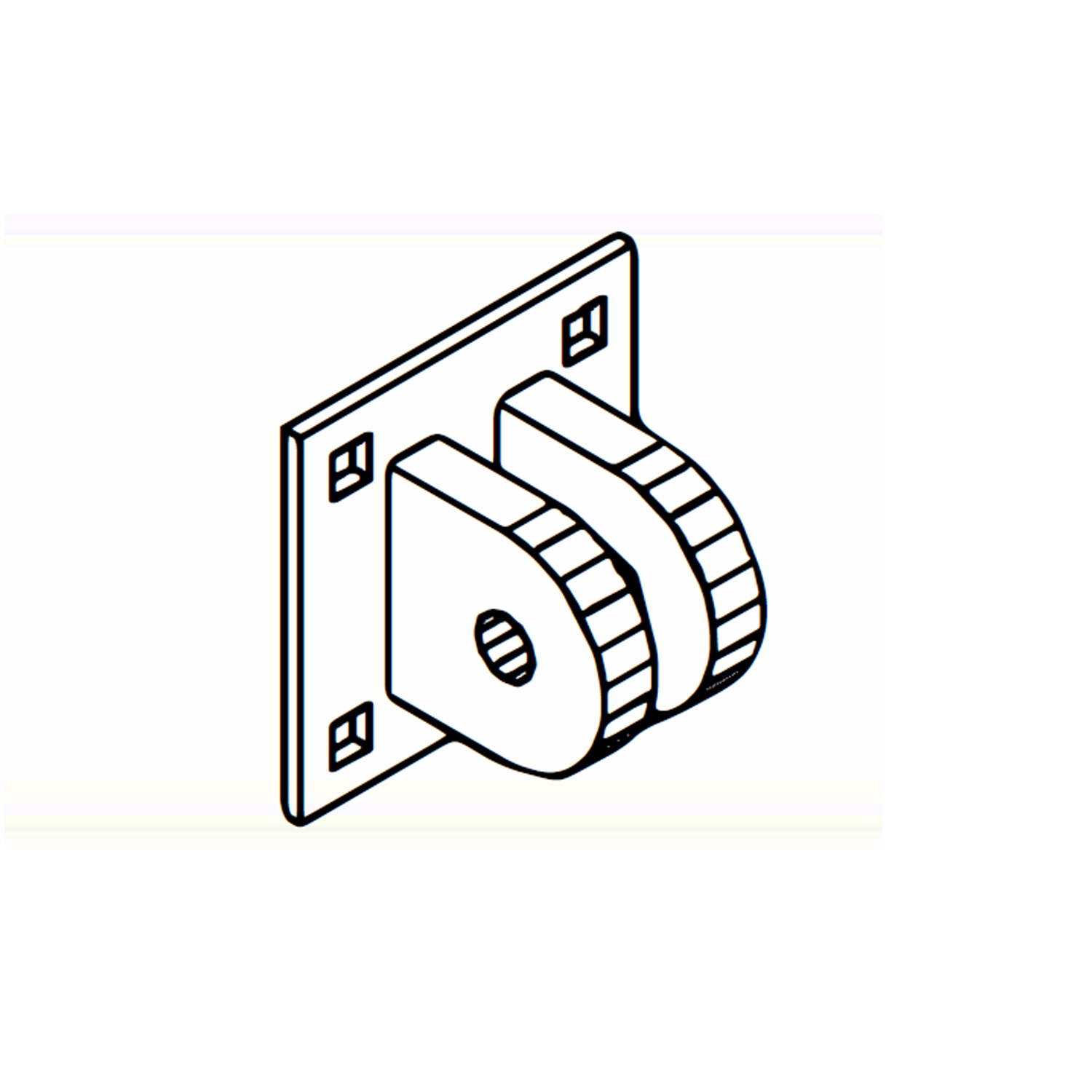 Female Hinge Plate
